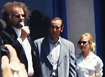Mike Figgis with Nic and Patricia